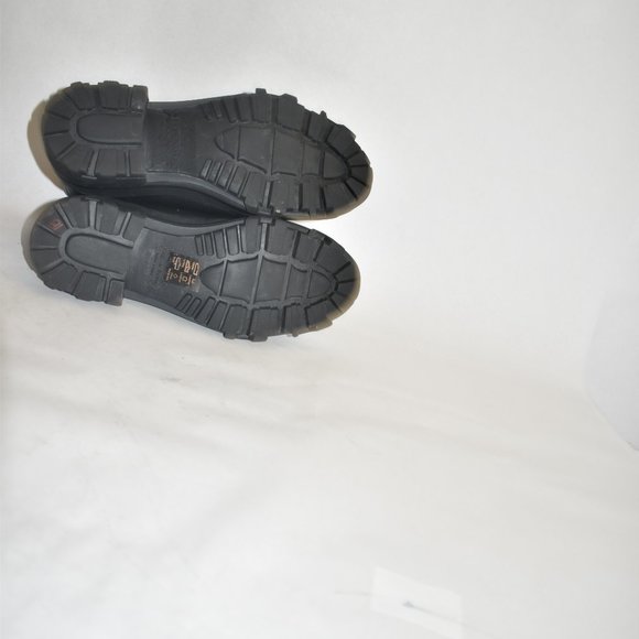 $600 RAG & BONE SHILOH LEATHER HIKER MOTO COMBAT BOOT BLACK 38.5 (P7) - Picture 7 of 9